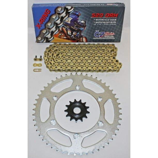 2001-2013 Yamaha WR250F Yellow O Ring Chain & Sprocket Black 14/50 114L 2001-2013 Yamaha WR250F Yellow O Ring Chain & Sprocket Black 14/50 114L
